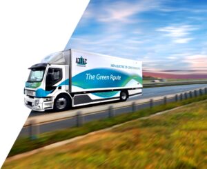 aztec truck fleet on road