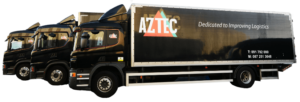 aztec lorry side view