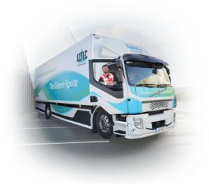 the greenroute pharmacare truck