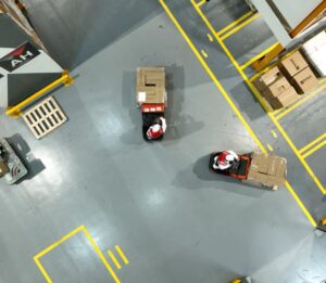 birds eye view machine handlers